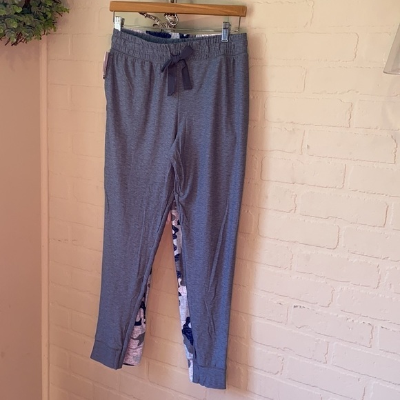 Roudelain pj joggers medium set‎ of 2 soft lightweight blue gray camo - Picture 7 of 8